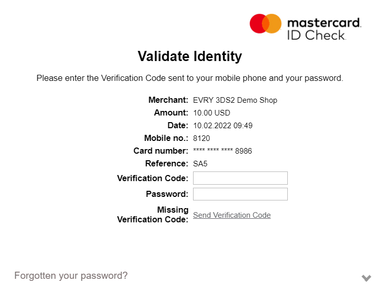 Master Card Id Check