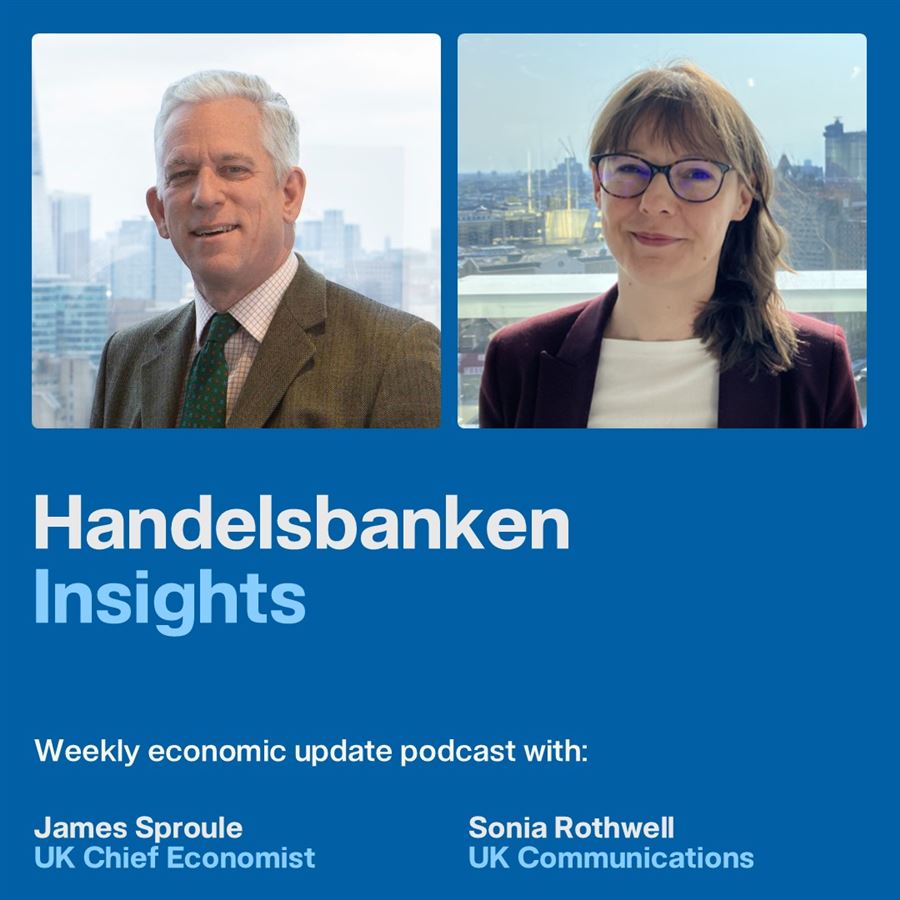 The podcast presenters: James Sproule and Sonia Rothwell