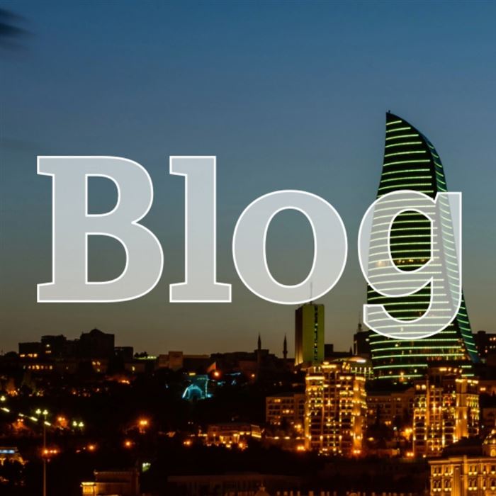 Baku at night