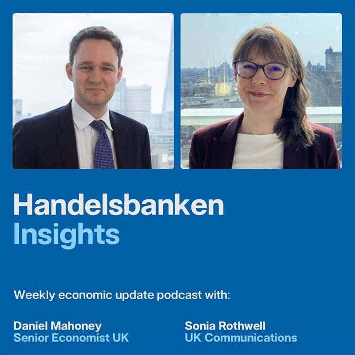 The podcast presenters: Daniel Mahoney and Sonia Rothwell